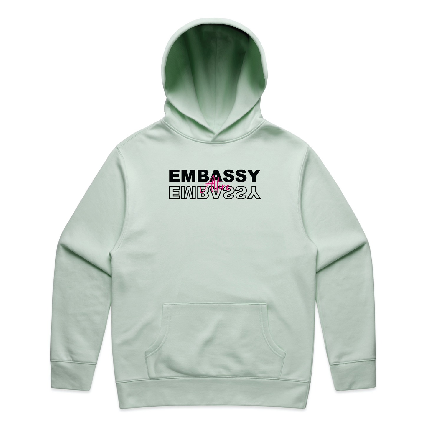 Embassy Mirror Hoodie - Pink Edition